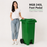 MGB Integrated Foot Pedal Waste Bin | 120L, 240L & Colours | Trash Bin | Dustbin for Kitchen