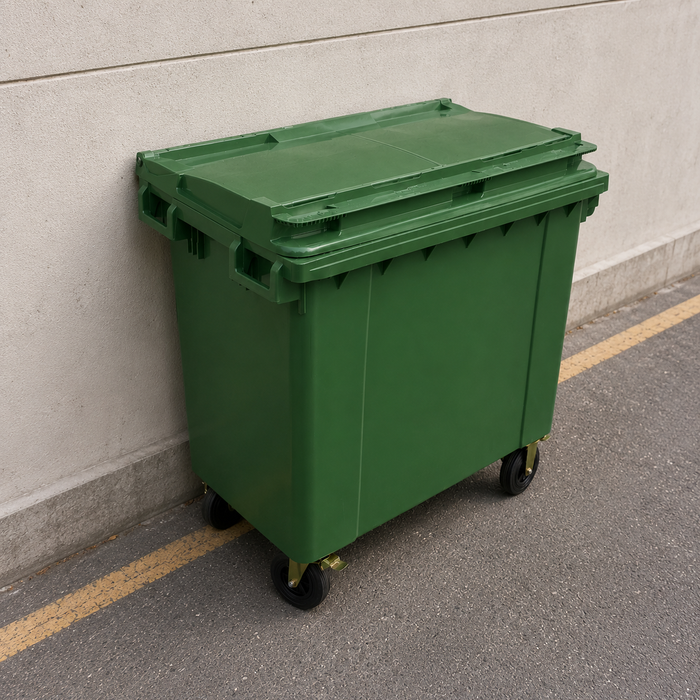 Mobile Garbage Bin | MGB | 660L, 1100L | Trash Bin | Commercial Bin | Dustbin | Outdoor Bin