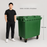 Mobile Garbage Bin | MGB | 660L, 1100L | Trash Bin | Commercial Bin | Dustbin | Outdoor Bin