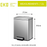 EKO Dustbin | Madison | EK9361 | Trash Bin | Waste Bin | Stainless Steel | Step Pedal Bin | Soft Closing - HippoMart SG