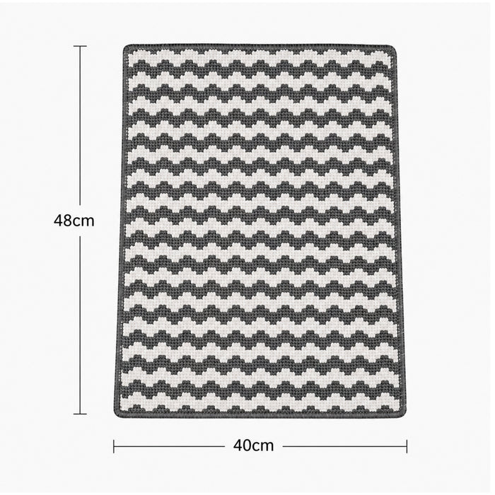 HippoMart Premium Textured Microfibre Cleaning Cloth 2 Pack | 350 GSM | 40x48cm | Highly Absorbent