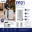 PF01 Dustbin | 65L | White Dustbin | Lobby Bin | Lobby Bin | Hotel Waste Bin | Big Rubbish Bin - HippoMart SG