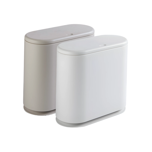 NORDIC Dustbin | Pushpod | Waste Bin | 10L | Multiple Colors | Trash Bin | Kitchen Bin