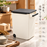 Household Rice Storage Container, 15KG, with Handle & Wheel - HippoMart SG