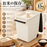 Household Rice Storage Container, 15KG, with Handle & Wheel - HippoMart SG
