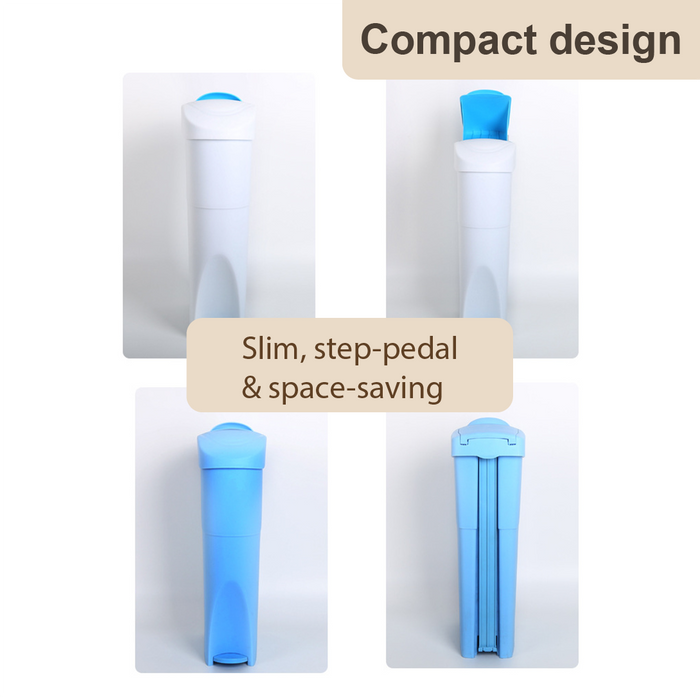 Sanitary Dustbin | Waste Bin | Rubbish Bin | Toilet Bin | 22L | Trash Bin - HippoMart SG