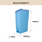 Sanitary Dustbin | Waste Bin | Rubbish Bin | Toilet Bin | 22L | Trash Bin - HippoMart SG