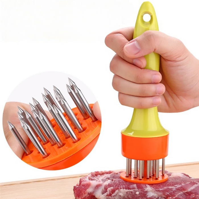 Stainless Steel Meat Tenderiser with Comfort Grip Handle