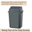 Swing Top Dustbin | Trash Bin | 40L, 60L | Dustbin for Kitchen | Plastic Bin - HippoMart SG