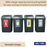 Swing Top Dustbin | Trash Bin | 40L, 60L | Dustbin for Kitchen | Plastic Bin - HippoMart SG