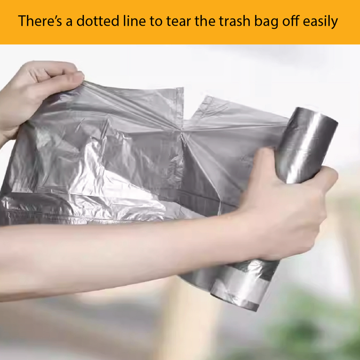 BOBO Extra Strong Drawstring Trash Bags | Tear-Resistant Garbage Bags | Multiple Sizes 3-60L | Durable Waste Disposal Solution - HippoMart SG