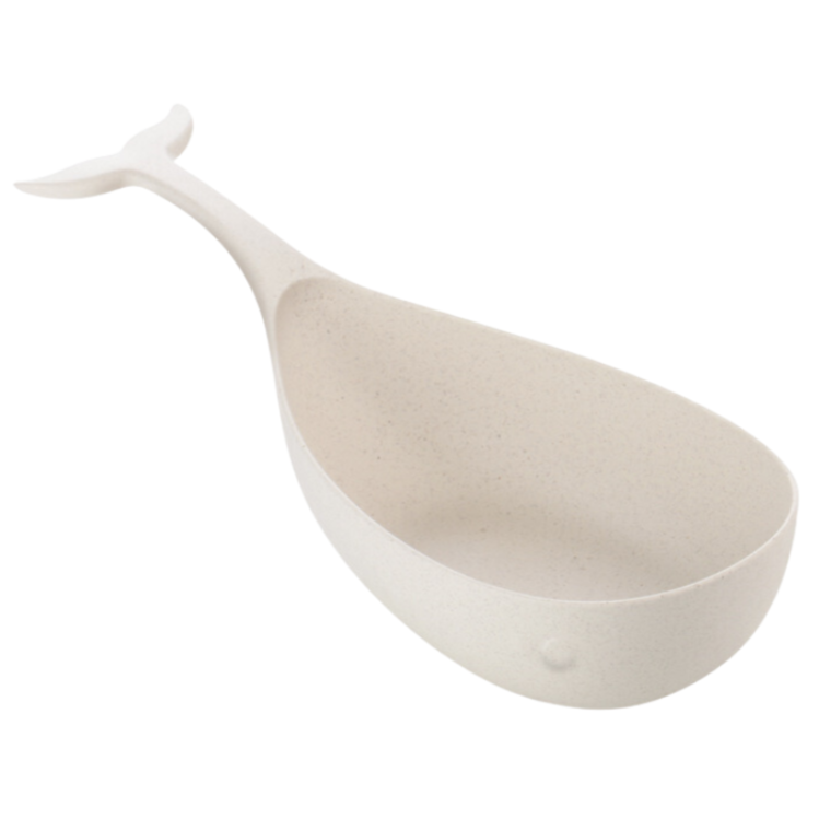 Whale Wheat Straw Fiber Fruit Bowl, 1.5L - HippoMart SG