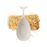 Whale Wheat Straw Fiber Fruit Bowl, 1.5L