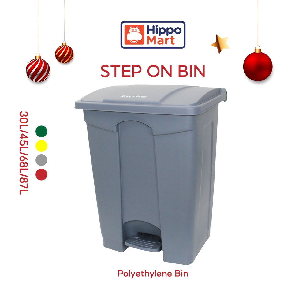 HippoMart Step On Bin | Multiple Sizes | Trash Bin | Dustbin for  Kitchen | Dustbin for Toilet