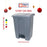 HippoMart Step On Bin | Multiple Sizes | Trash Bin | Dustbin for  Kitchen | Dustbin for Toilet