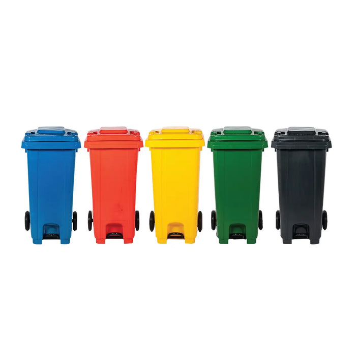 MGB Integrated Foot Pedal Waste Bin, 120L, 240L & Colours - Image #8