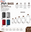 JAVA Dustbin | BASS | JH8853 | 5L, 8L, 12L, 20L, 30L | Step Bin | Soft Closing | Trash Bin | Dustbin