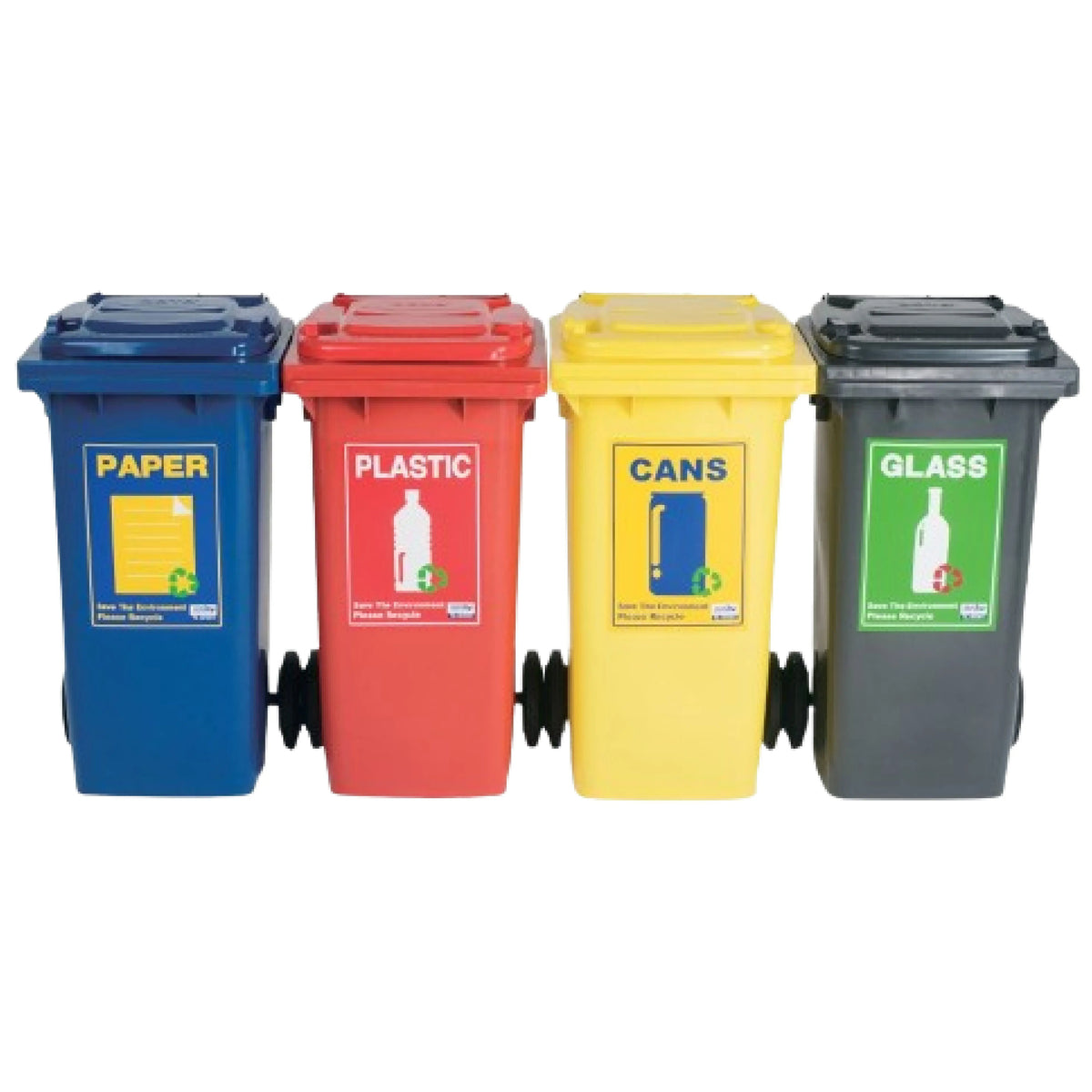 Mobile Garbage Bin | MGB | 80L, 100L, 120L, 240L, 360L | Recycling ...