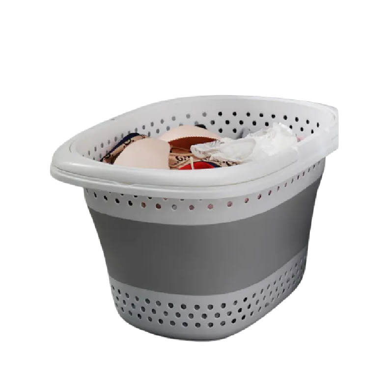HippoMart Collapsible Laundry Basket,45L,Multiple Sizes - Image #1