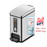 JAVA Slim Dustbin | COBBER | JH8867 | 8L | Steel Pedal Bin | Trash Bin | Dustbin for Kitchen - HippoMart SG