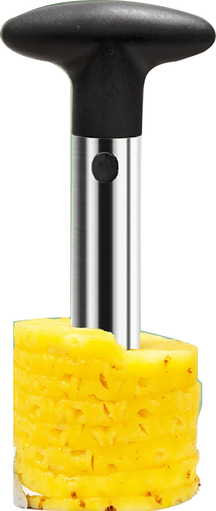 Pineapple Corer in SUS304 Stainless Steel with Ergonomic Handle - HippoMart SG