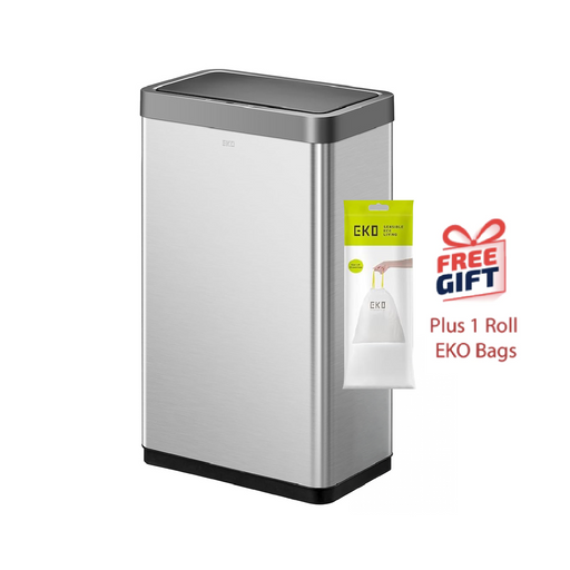 EKO Dustbin | Mirage X | EK9260 | 80L | Sensor Bin | Stainless Steel Bin