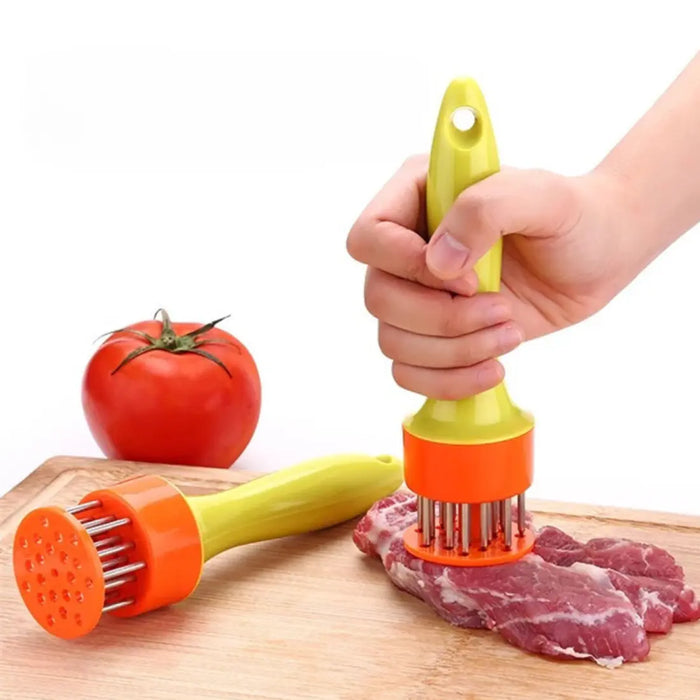 Stainless Steel Meat Tenderiser with Comfort Grip Handle - Image #5