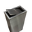 RB3 Dustbin | Swing Top | Open Top | 65L | Stainless Steel | Lobby Bin | Dustbin | Hotel Bin | Outdoor Bin - HippoMart SG