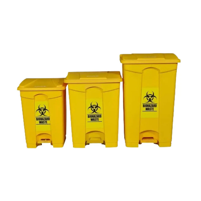 Biohazard Step on Pedal Bin, Multiple Size & Colour - Image #11