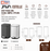 JAVA Dustbin | ESTELLE | JH8855A | Multiple Sizes | Trash Bin | Dustbin for Kitchen | Rubbish Bin