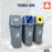 Terra TSB-1, 60L, Slim Bin with Recycling Option - Image #3