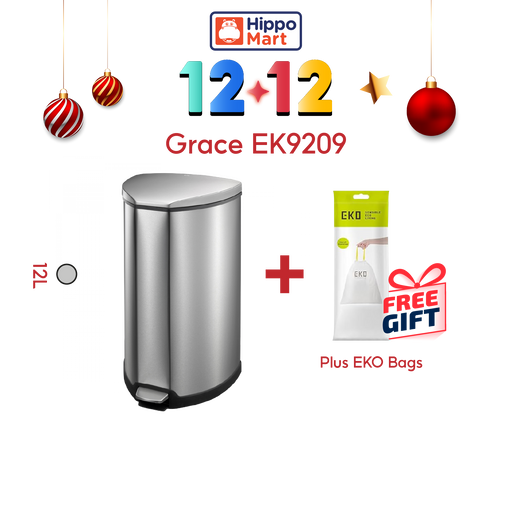 EKO Pedal Dustbin | GRACE | EK9209 | 12L, 25L, 35L