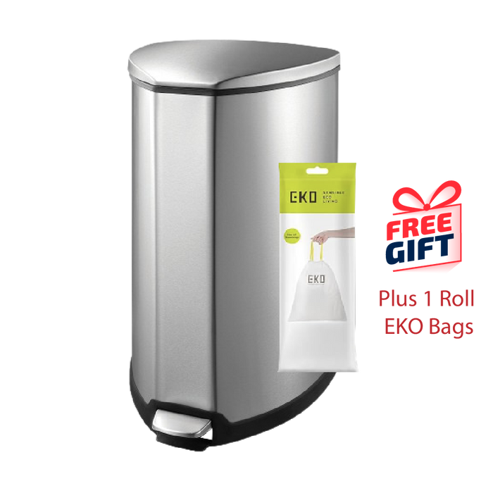 EKO Pedal Dustbin | GRACE | EK9209 | 12L, 25L, 35L - HippoMart SG