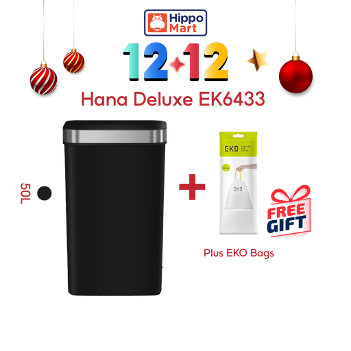 EKO Sensor Bin | Hana Deluxe | EK6433 | 50L | Dustbin