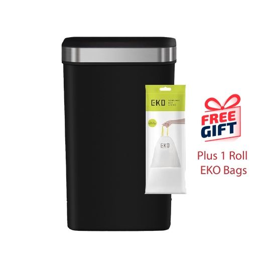 EKO Sensor Bin | Hana Deluxe | EK6433 | 50L | Dustbin - HippoMart SG