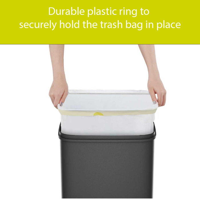 EKO Sensor Bin | Hana Deluxe | EK6433 | 50L | Dustbin - HippoMart SG