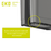 EKO Slim Dustbin | HANA Slim | EK6377 | 45L - HippoMart SG