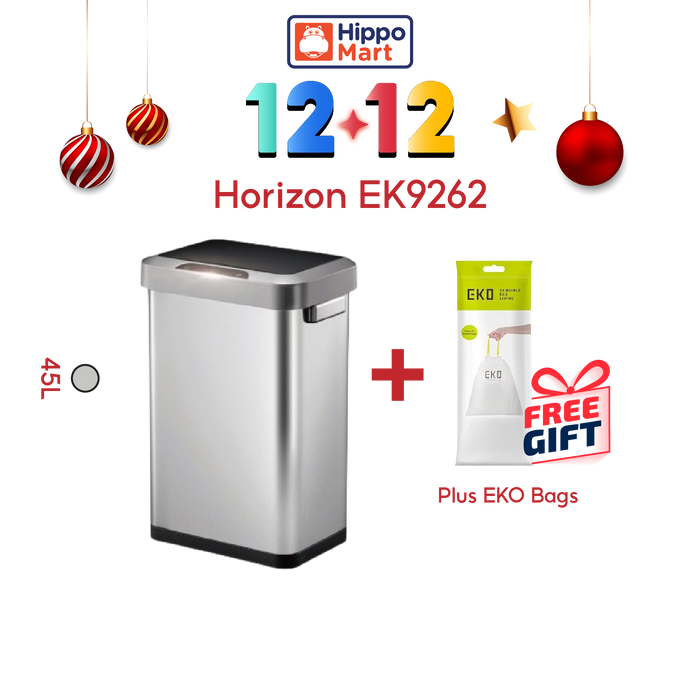 EKO Dustbin | Horizon | Sensor Bin | Rubbish Bin  | EK9262 | 45L | Trash Bin | Waste Bin | Bin