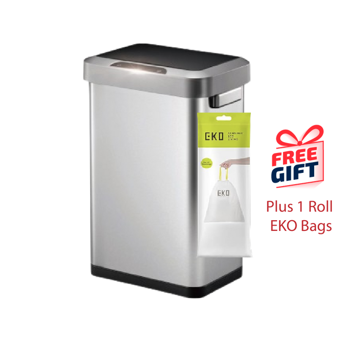 EKO Dustbin | Horizon | Sensor Bin | Rubbish Bin  | EK9262 | 45L | Trash Bin | Waste Bin | Bin - HippoMart SG