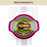 Korean Rainbow Nestable Food Grade ABS Kitchen Utensils & Bowl Set - HippoMart SG
