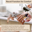 HippoMart SUS304 Meat Cutter | Industrial Grade Stainless Steel | Recoil & Lock Mechanism for Safety | Heavy-Duty Meat Slicing Tool - HippoMart SG