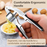 HippoMart Chef's Professional SUS304 Stainless Steel Garlic Press with Ergonomic Handle - HippoMart SG