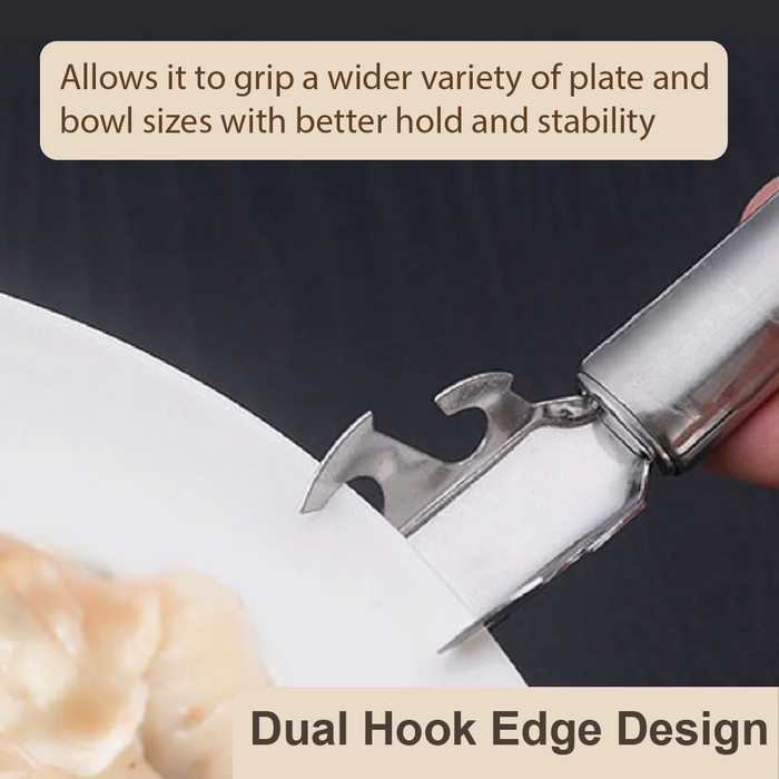 Chef's Universal Kitchen 304 Stainless Steel Hot Plate Gripper - HippoMart SG
