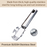 Chef's Universal Kitchen 304 Stainless Steel Hot Plate Gripper - HippoMart SG
