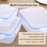 Transparent Plastic Rectangular Leakproof 3 Piece Food Storage Container Set - HippoMart SG