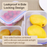 Transparent Plastic Rectangular Leakproof 3 Piece Food Storage Container Set - HippoMart SG