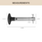 Pineapple Corer in SUS304 Stainless Steel with Ergonomic Handle - HippoMart SG