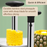 Pineapple Corer in SUS304 Stainless Steel with Ergonomic Handle - HippoMart SG