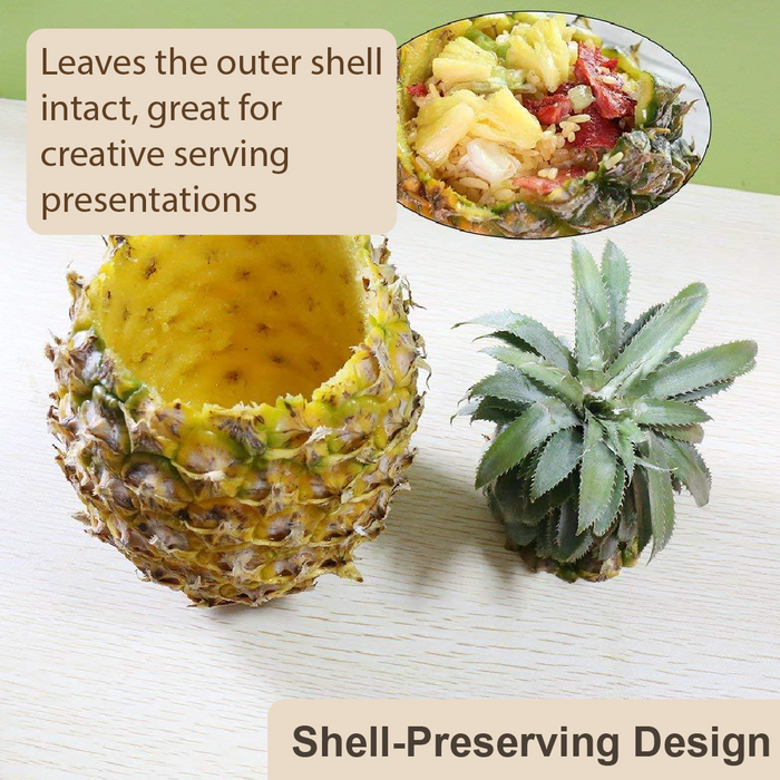 Pineapple Corer in SUS304 Stainless Steel with Ergonomic Handle - HippoMart SG
