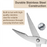 HippoMart Stainless Steel Kitchen Scissors with Handle Safety Lock - HippoMart SG